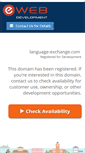 Mobile Screenshot of language-exchange.com